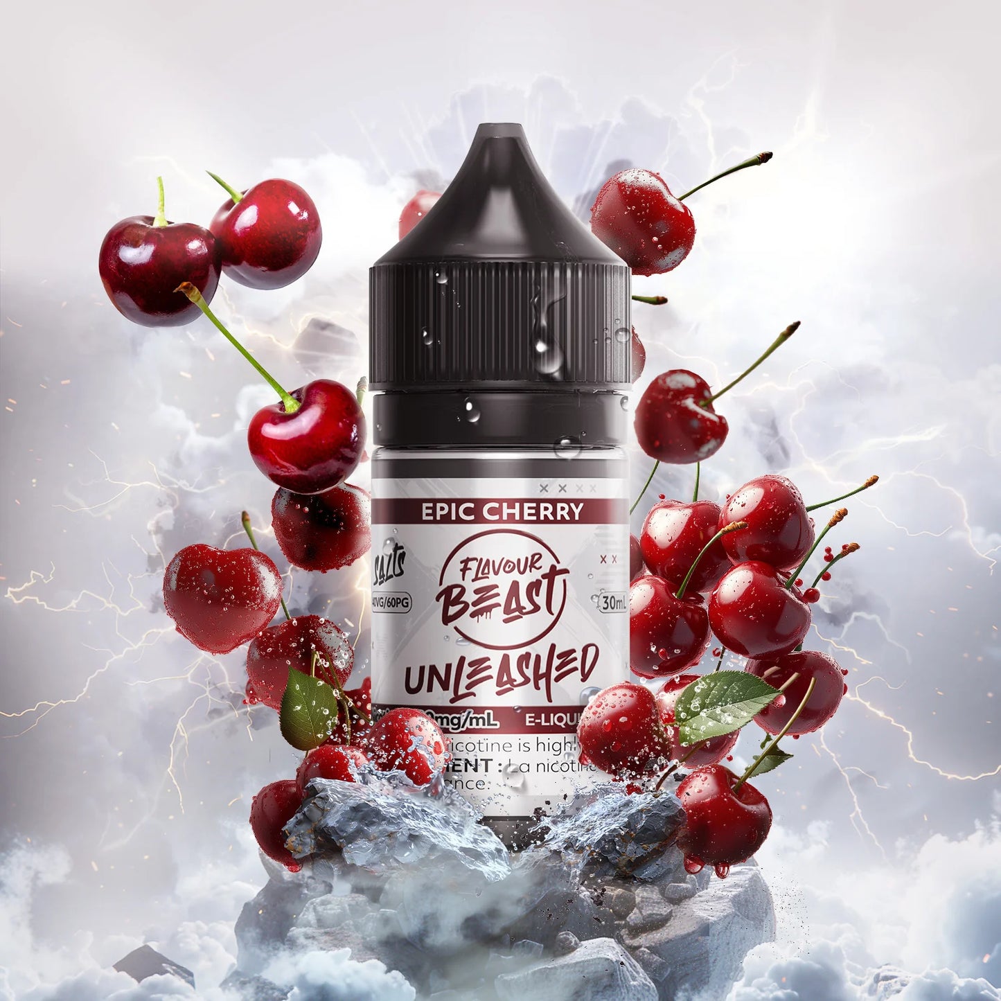 Flavour Beast E-liquid Unleashed Epic Cherry 20mg/30ml (Provincial)