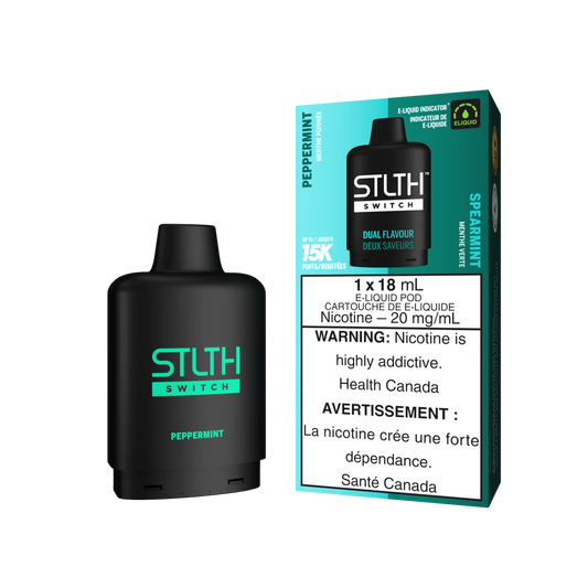 Stlth Loop Switch 15K (Dual pod) Peppermint & Spearmint 20mg (Provincial)