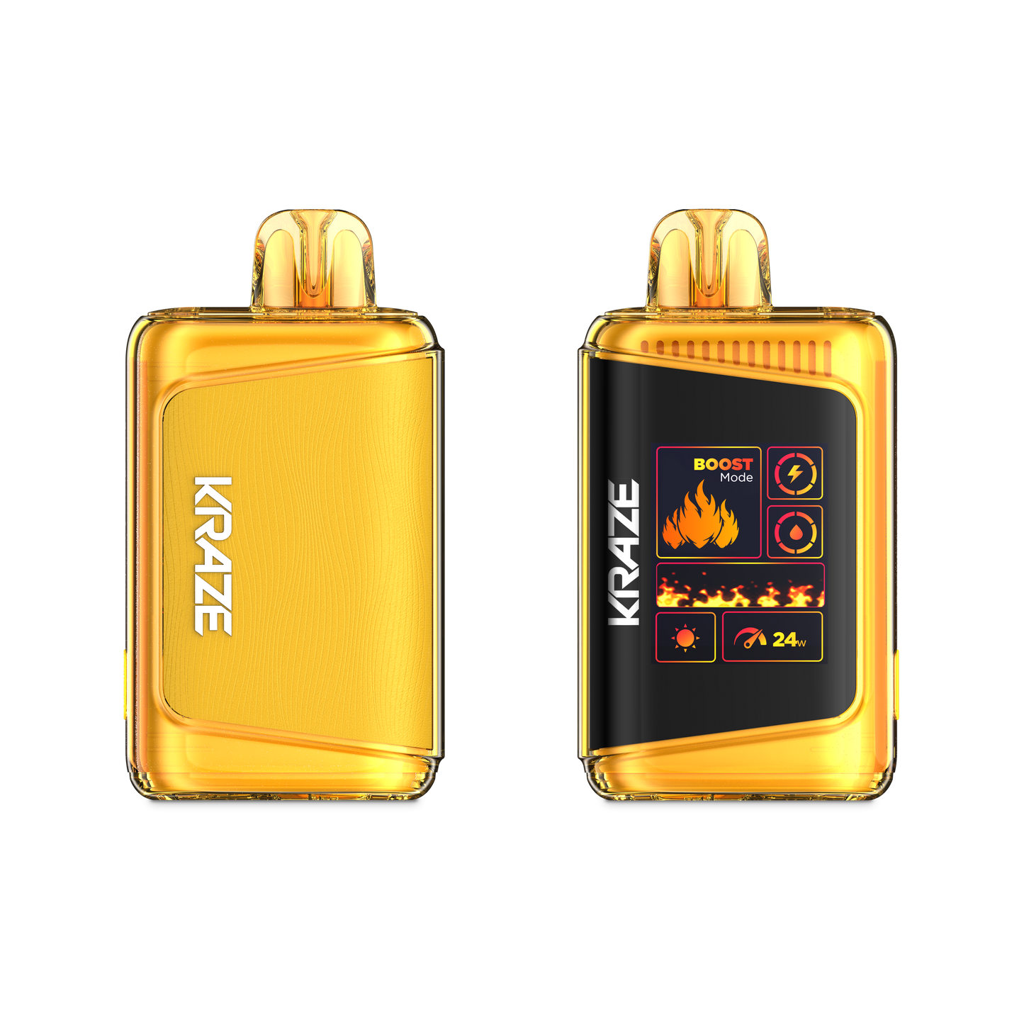 Kraze HD Mega 20K Banana ice 20mg/mL disposable (Provincial)
