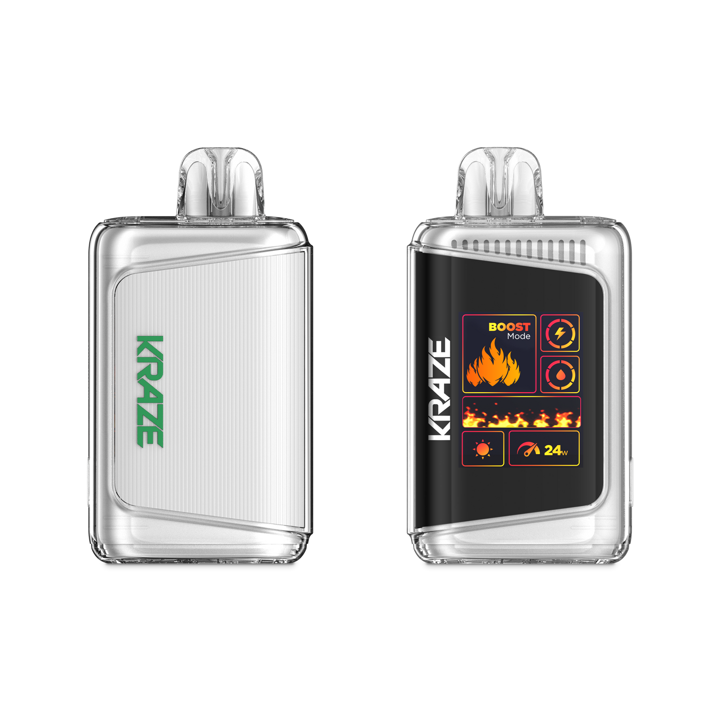 Kraze HD Mega 20K Fresh mint ice 20mg/mL disposable (Provincial)