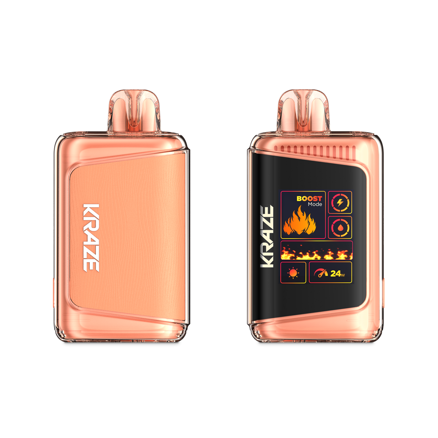 Kraze HD Mega 20K Peach Watermelon Ice 20mg/mL disposable (Provincial)