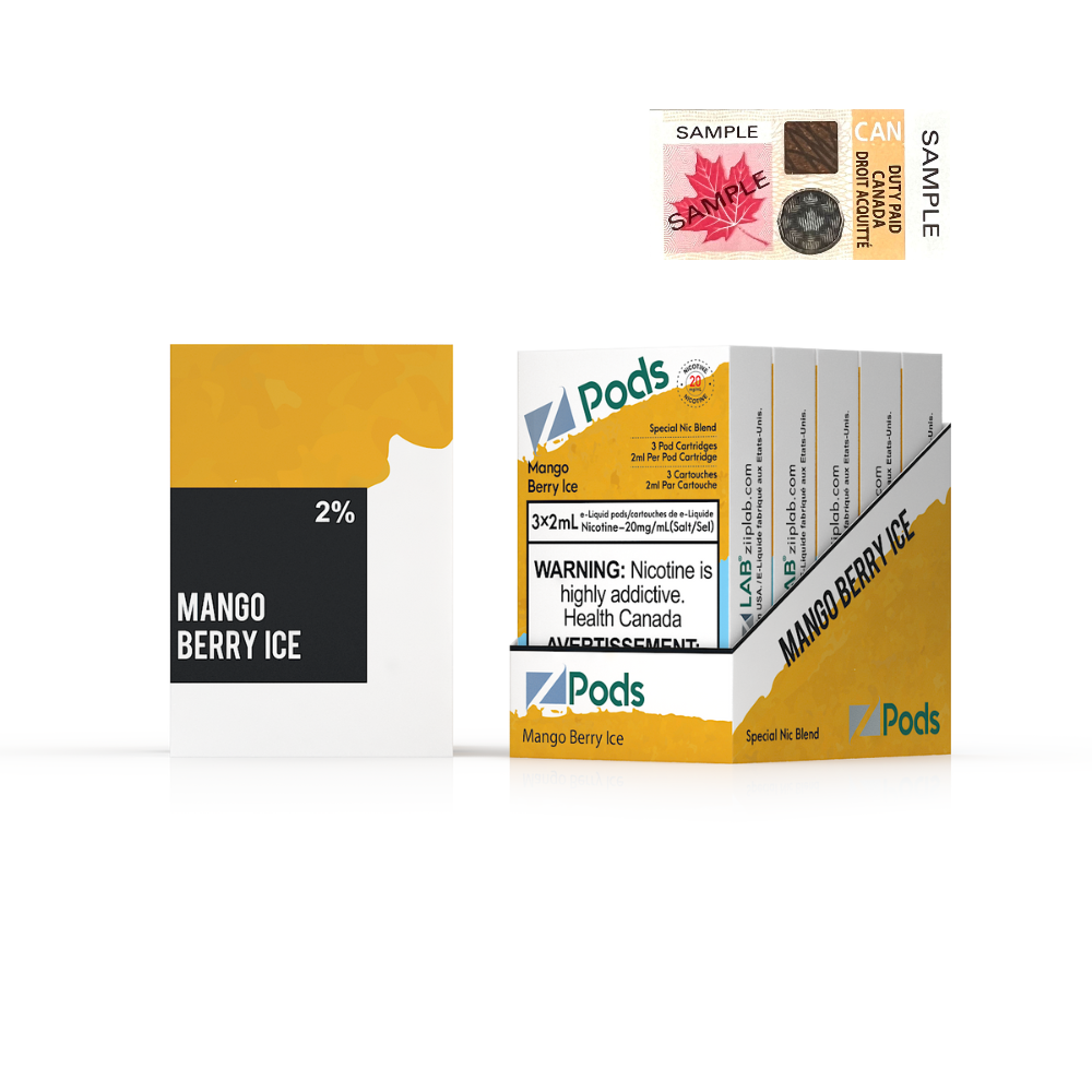 Zpods Mango Berry Ice 20mg (Provincial)