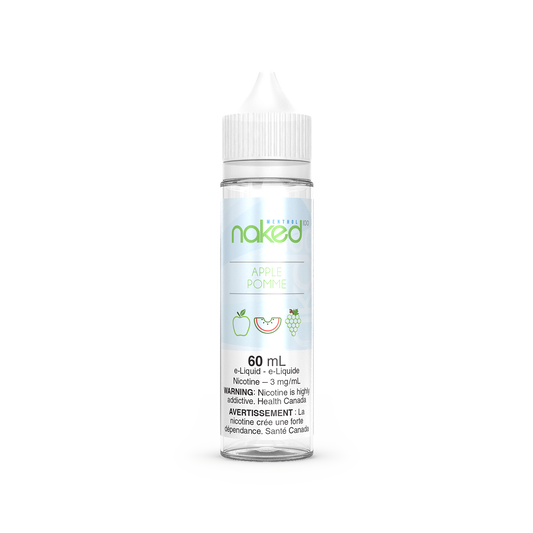 Naked E-liquid Apple (Menthol)  3mg - 60ml ( Provincial)