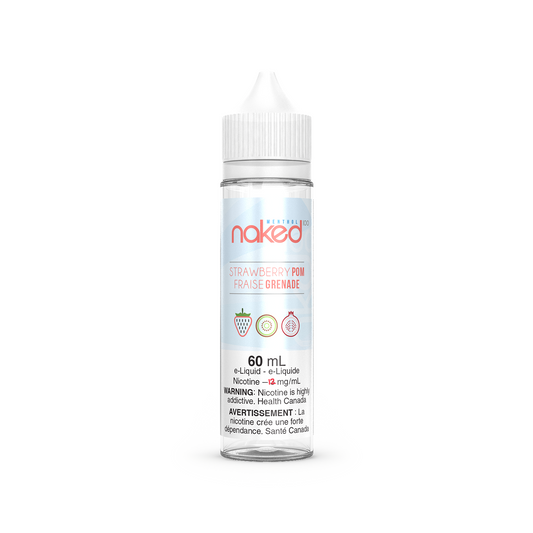Naked E-liquid Strawberry POM(Menthol) 6mg - 60ml (Provincial)
