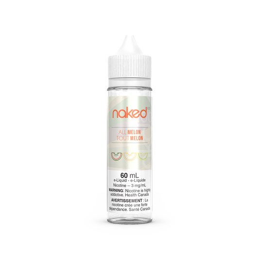 Naked E-liquid All Melon 3mg - 60ml (Provincial)