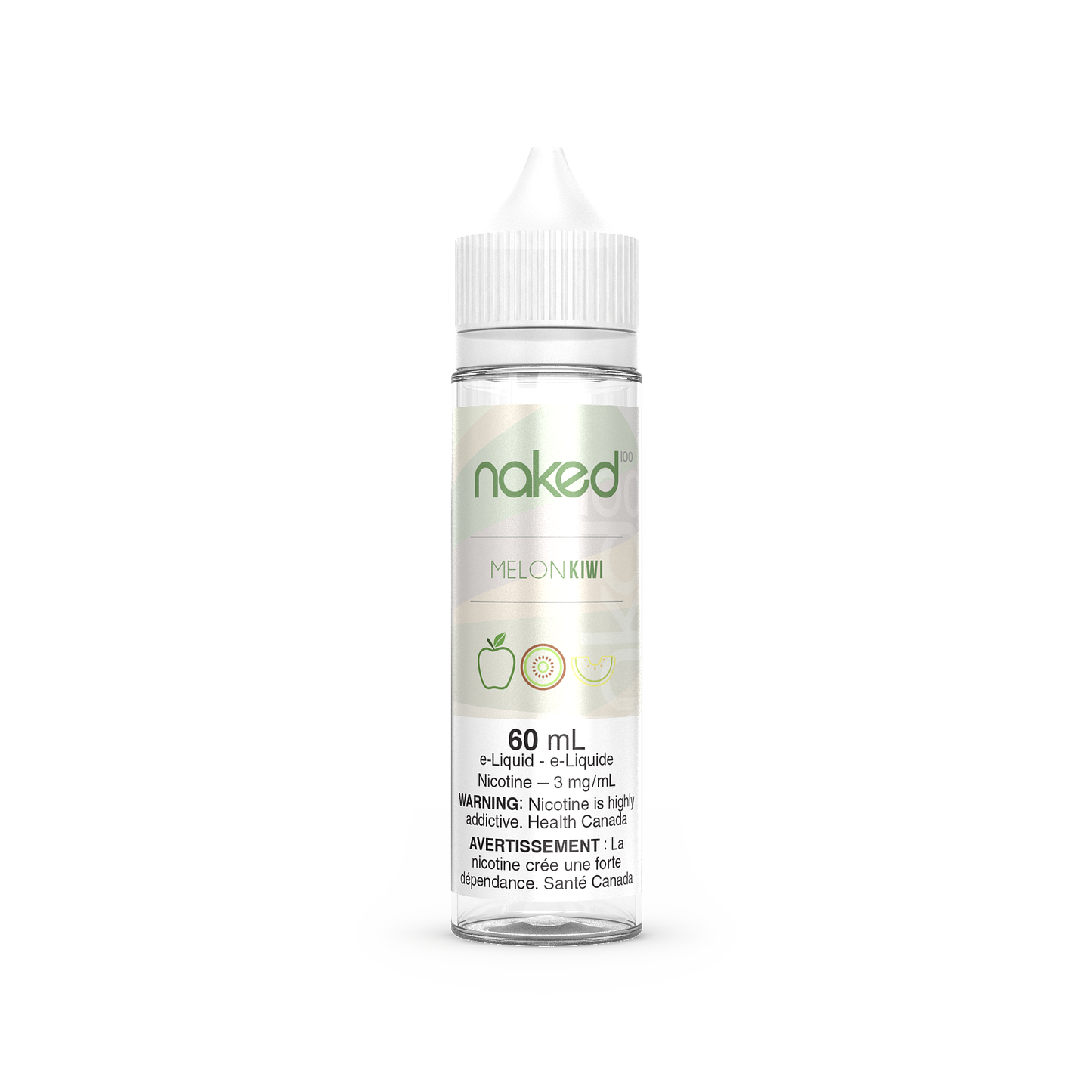 Naked E-liquid Melon Kiwi 3mg - 60ml (Provincial)