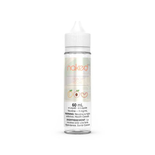 Naked E-liquid Peach 6mg - 60ml (Provincial)