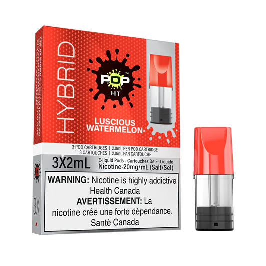 Pop Hit Luscious Watermelon Pods 20mg (Provincial)