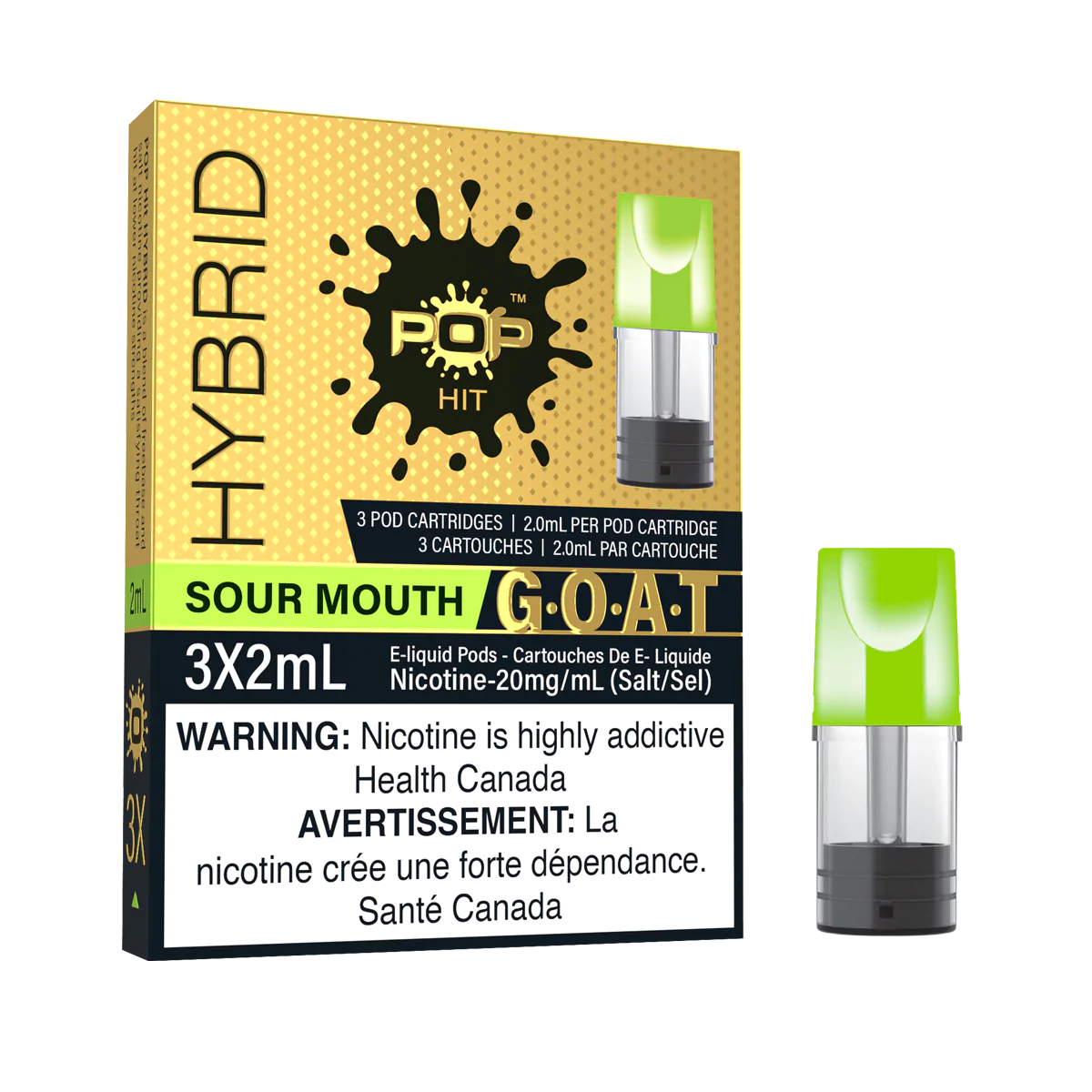Pop Hit Sting  Pods 20mg (Provincial)
