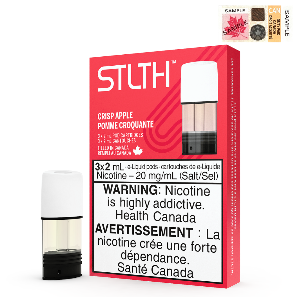 Stlth Crisp Apple Pod 20mg (Provincial)