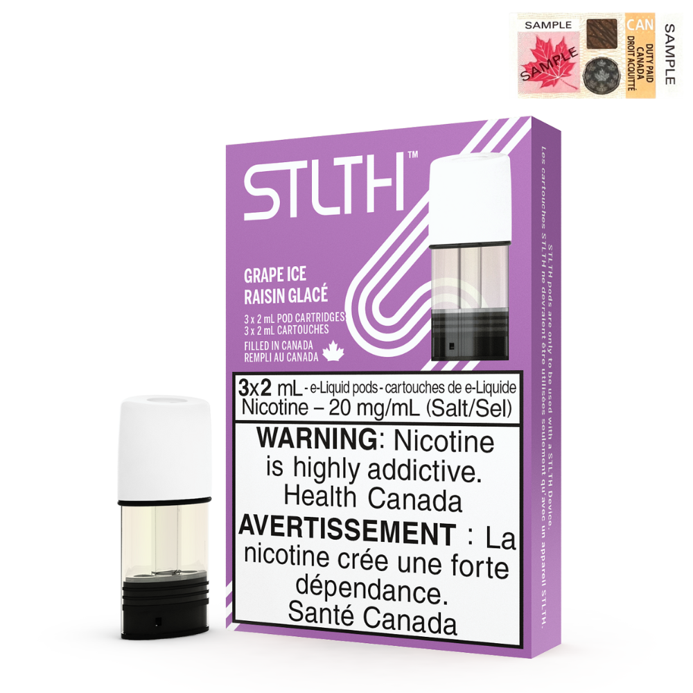 Stlth Grape Ice Pod 20mg (Provincial)