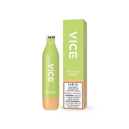 Vice 2500 Apple Peach Ice 20mg/mL disposable (Provincial)