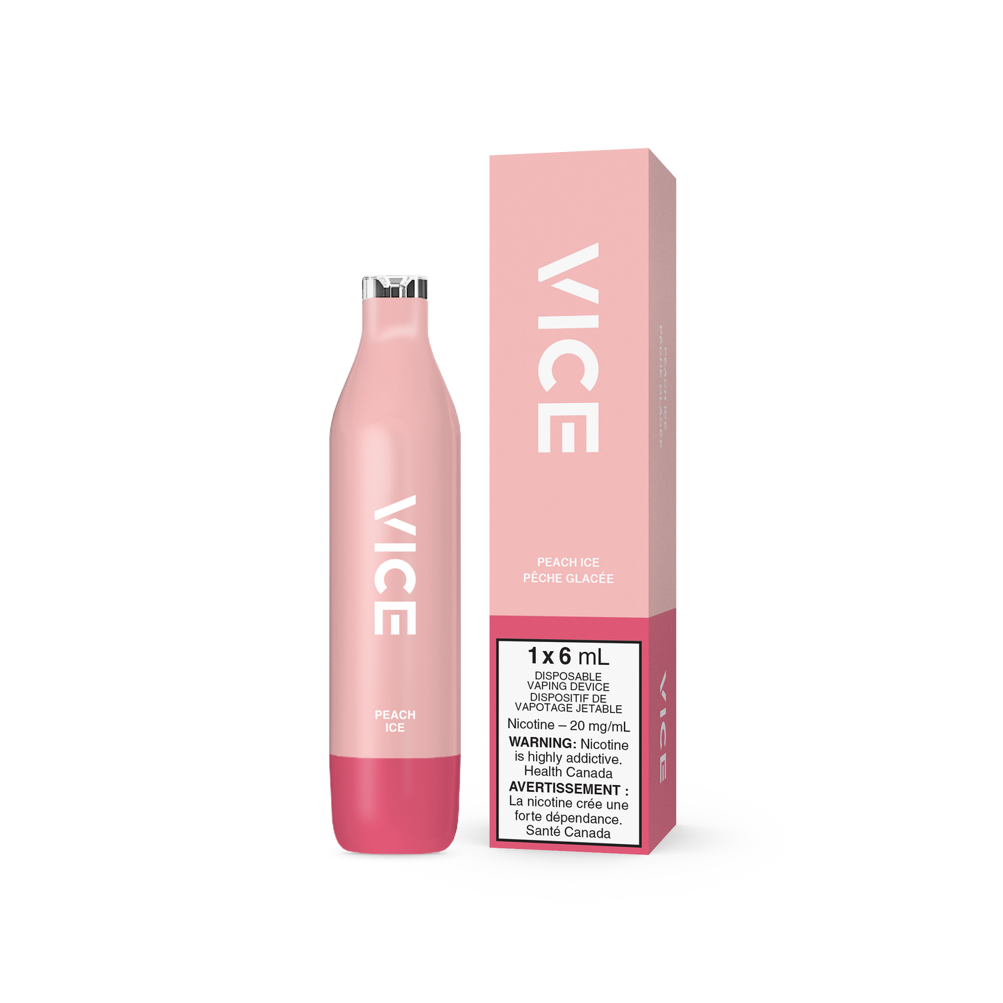 Vice 2500 Peach Ice 20mg/mL disposable (Provincial)
