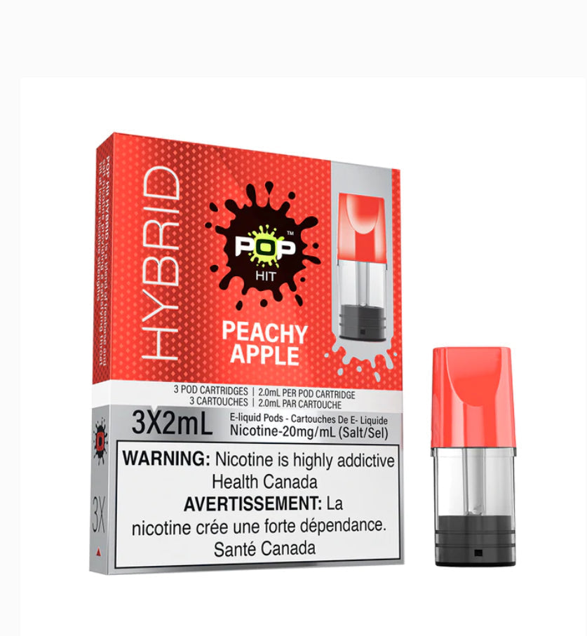 Pop Hit Peachy Apple Pods 20mg (Provincial)