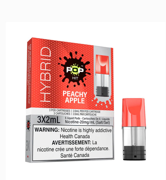Pop Hit Peachy Apple Pods 20mg (Provincial)
