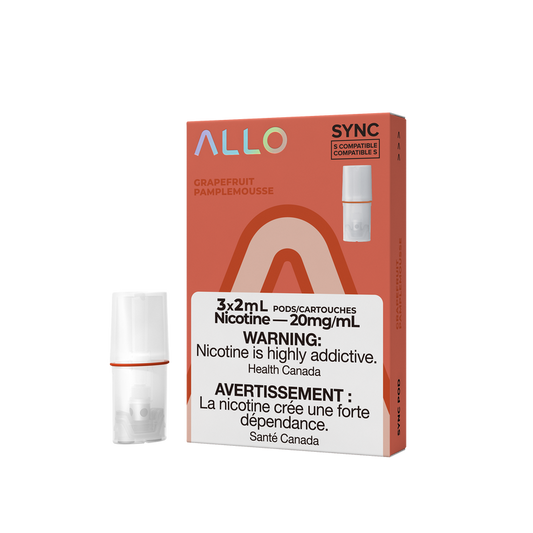 Allo Sync Grapefruit 20mg Pods (Provincial)