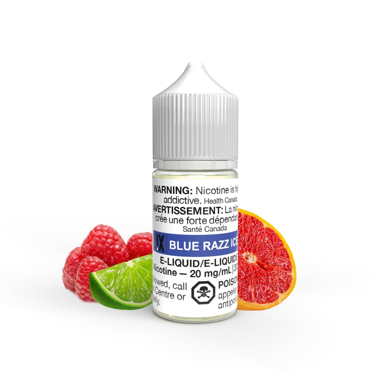 LiX e-liquid Blue Razz Iced  20mg/ml 30ml (Provincial)