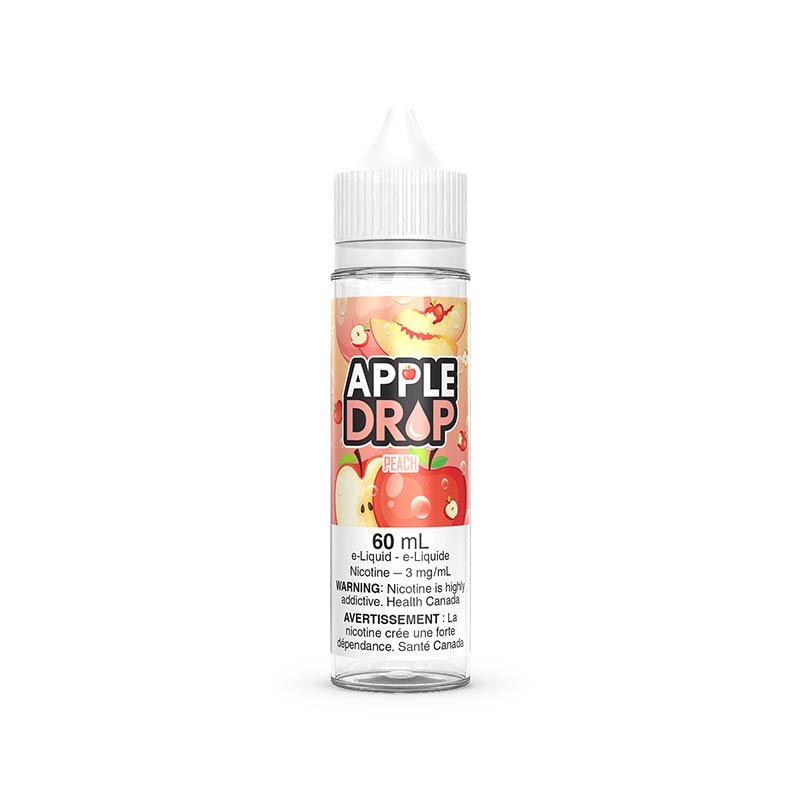 Apple drop E-liquid Peach 6mg - 60ml (Provincial)