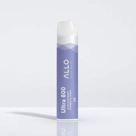 Allo ultra 800 Blue Raspberry 20mg disposable (Provincial)